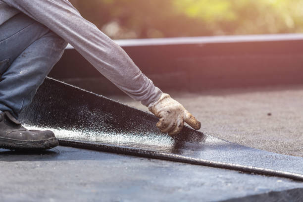 Professional Crawl Space Encapsulation technician working in Warners, NY